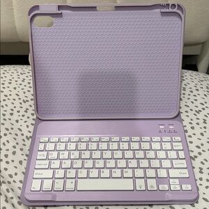 Purple Tablet Keyboard Case